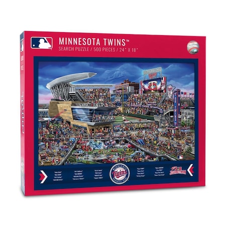Youthefan Minnesota Twins Joe Journeyman Puzzle - 500 Piece 5025006